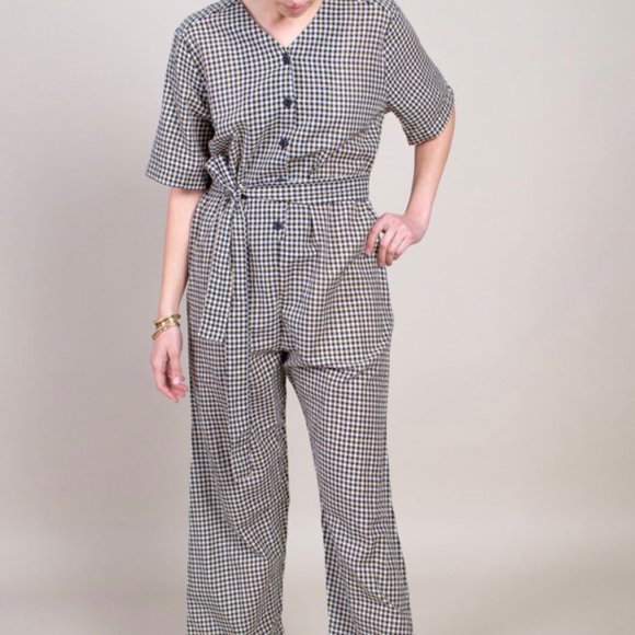 Ace & Jig Pants - Ace & Jig Benji Jumpsuit 1x